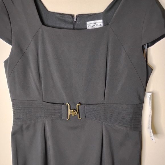 NWT Chancelle Women’s Dress Size 12 OfficeFeminine Special Occasion Midi - Picture 6 of 12